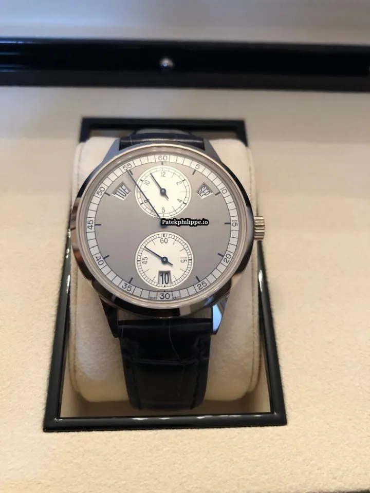 Alternative view of Patek Philippe Annual Calendar 5235g-001 40.5x10.5MM White Gold Case Automatic