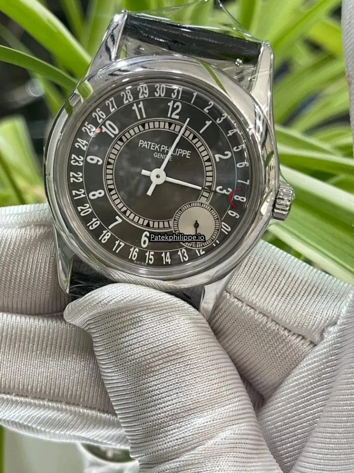 Patek Philippe Calatrava 6000g-010 37MM White Gold Case Automatic
