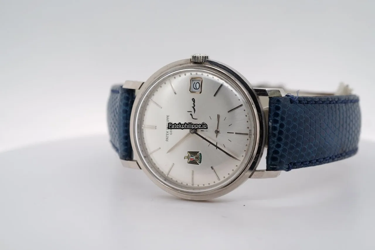 Alternative view of Patek Philippe Calatrava 3445 35MM White Gold Case Automatic