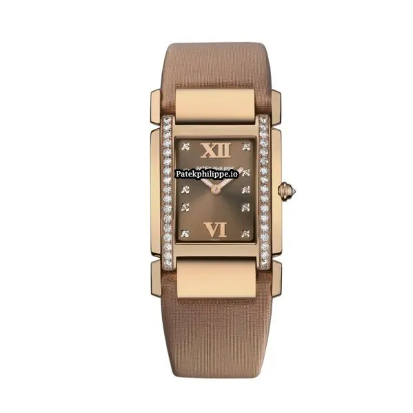 Patek Philippe Twenty-4 4920r-001 30MM Rose Gold Case Quartz