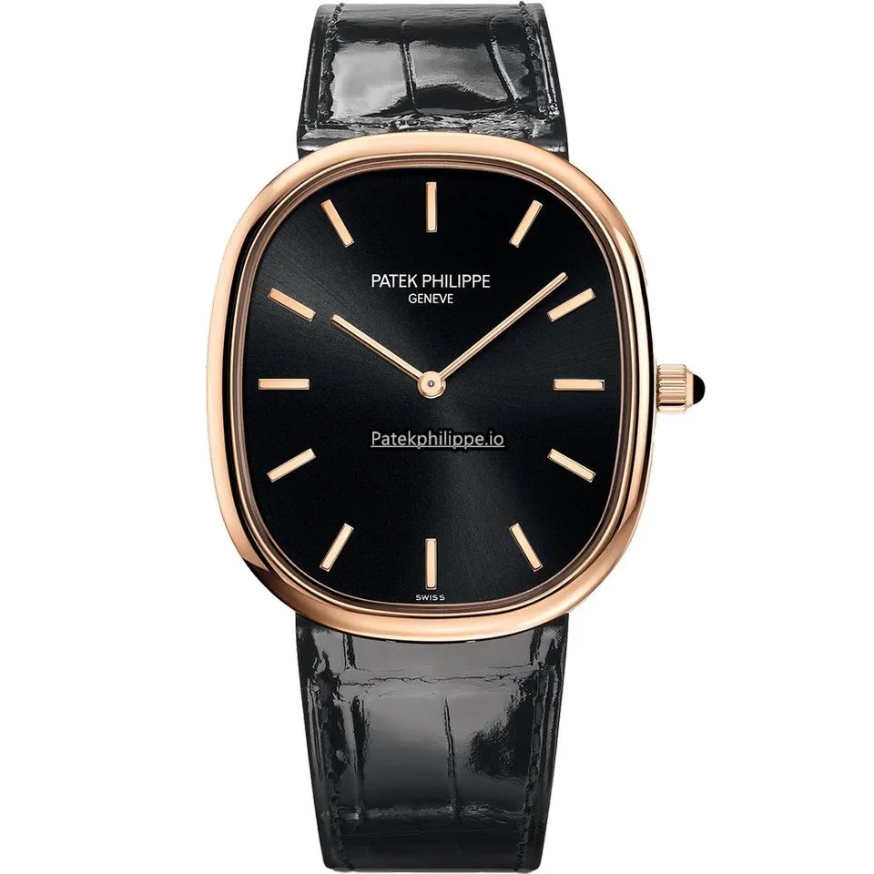 Patek Philippe Golden Ellipse 5738r-001 34.5x39.5MM Rose Gold Case Automatic