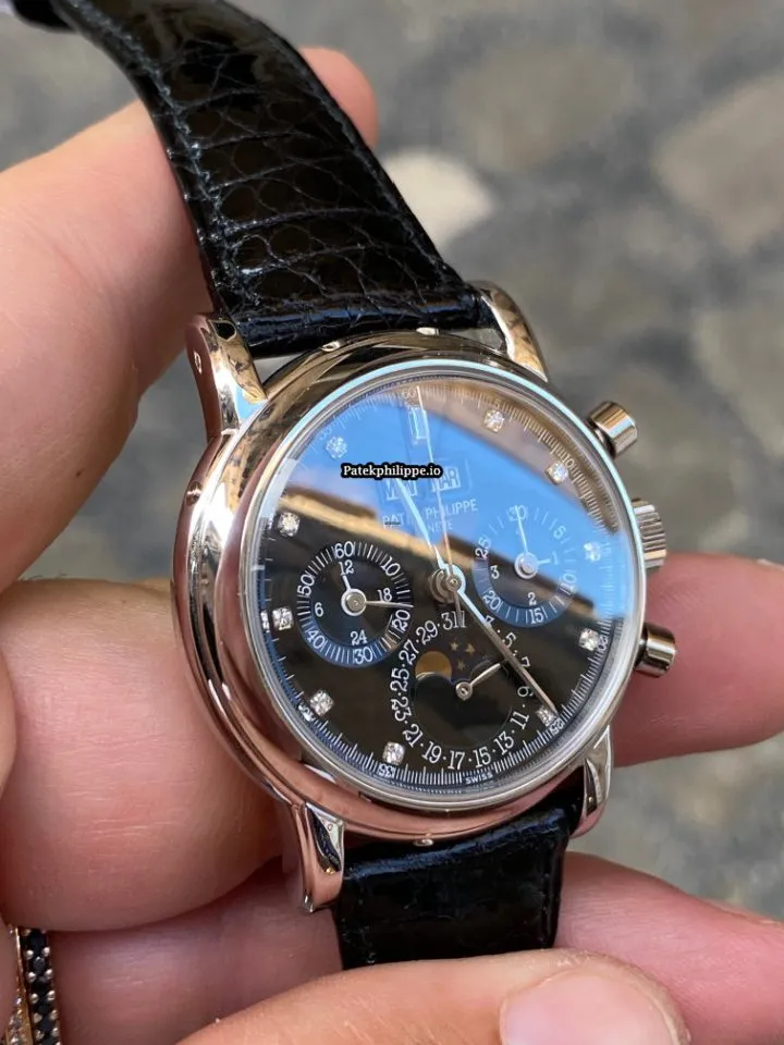 Patek Philippe Perpetual Calendar 3970p Platinum Case Manual Winding