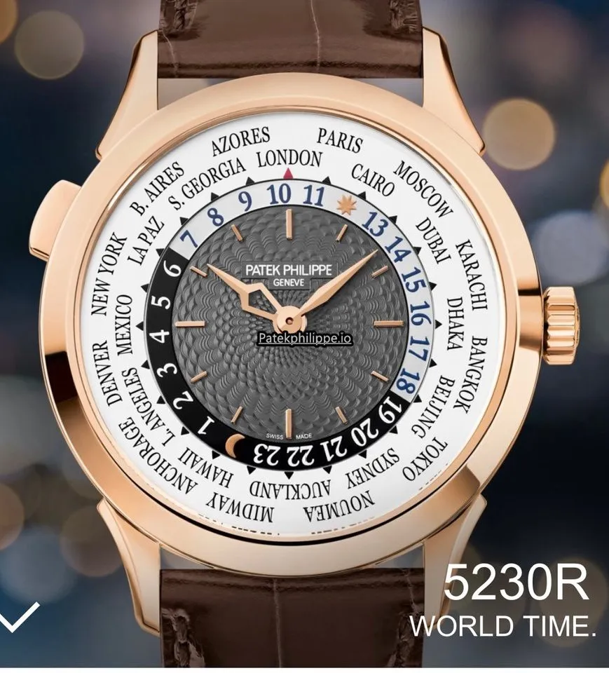 Patek Philippe Complications 5230r-001 38.5MM Rose Gold Case Automatic Movement
