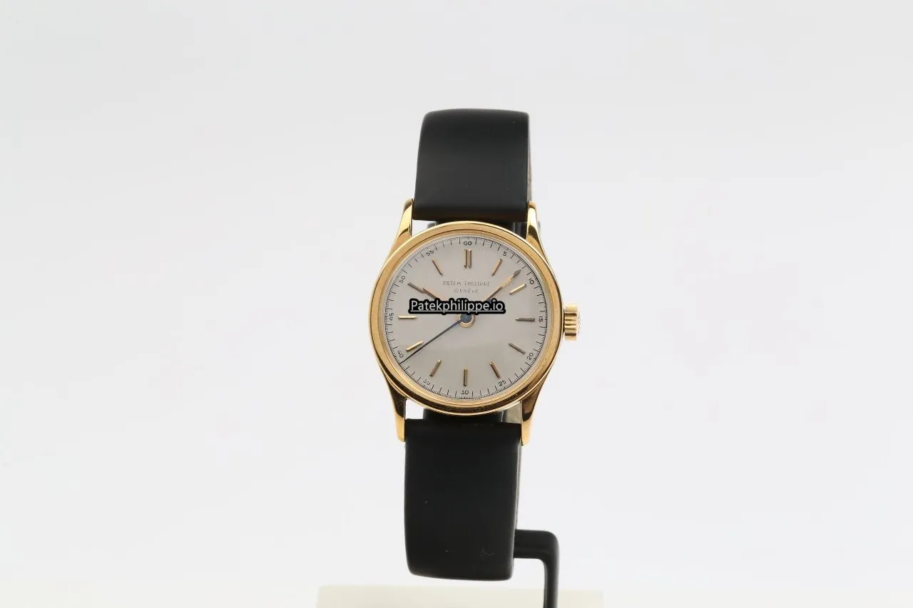 Patek Philippe Calatrava 2457 35MM Yellow Gold Case Manual Winding
