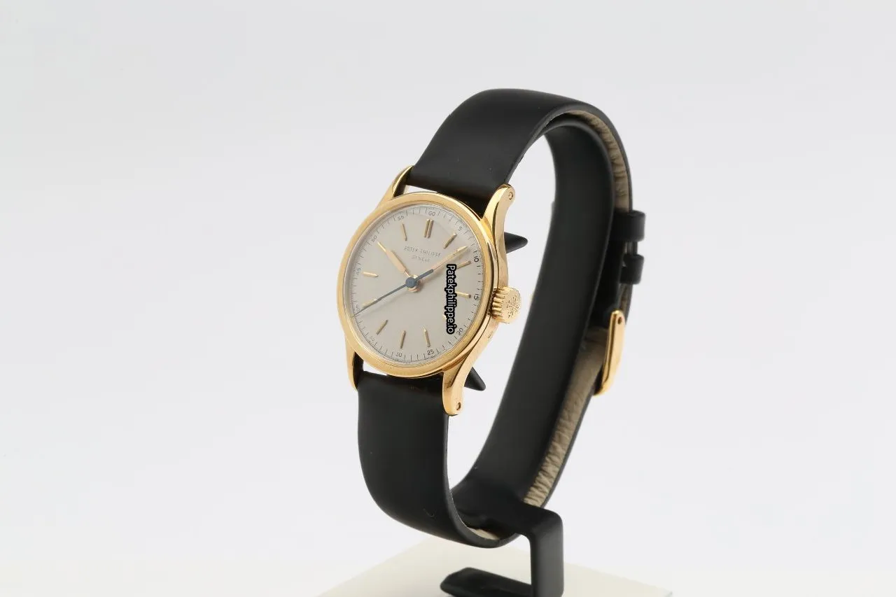 Alternative view of Patek Philippe Calatrava 2457 35MM Yellow Gold Case Manual Winding