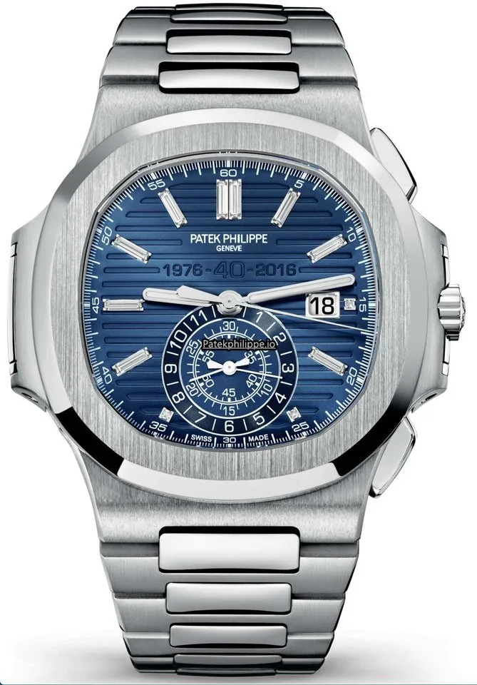 Alternative view of Patek Philippe Nautilus 5976/1g 41MM White Gold Case Automatic