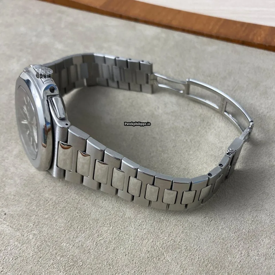 Alternative view of Patek Philippe Nautilus 5980/1a-001 40.5x44MM Steel Case Automatic