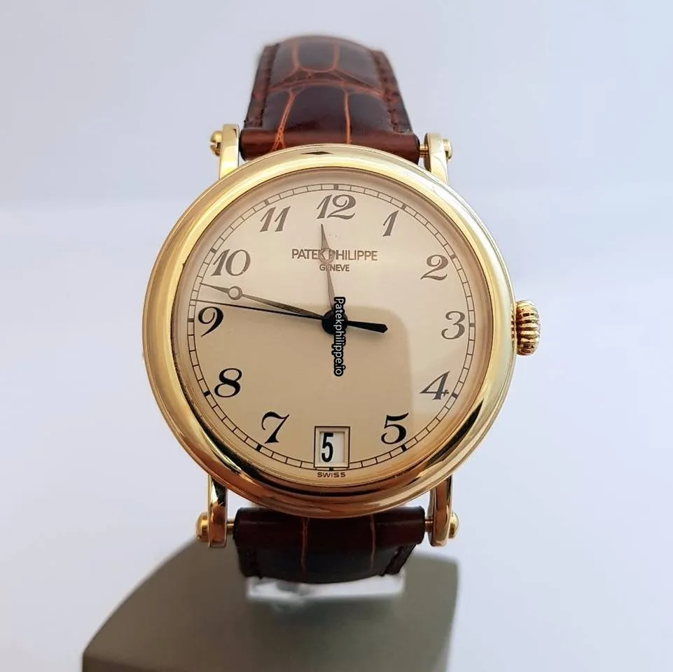 Patek Philippe Calatrava 5053j 35MM Yellow Gold Case Automatic