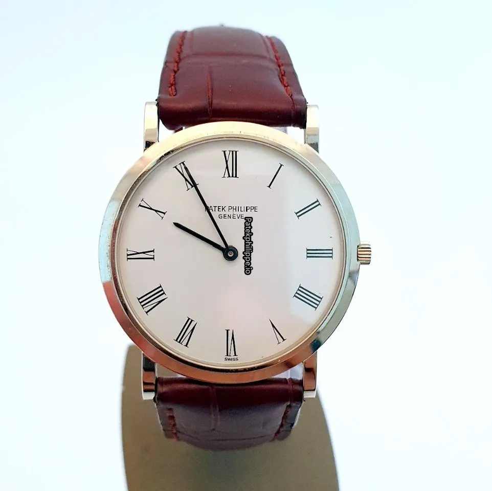Patek Philippe Calatrava 3520 32MM White Gold Case Manual Winding