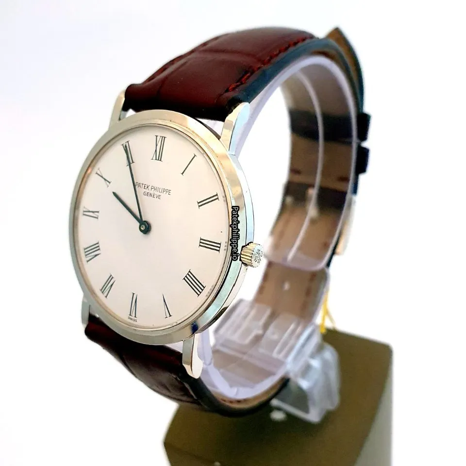 Alternative view of Patek Philippe Calatrava 3520 32MM White Gold Case Manual Winding