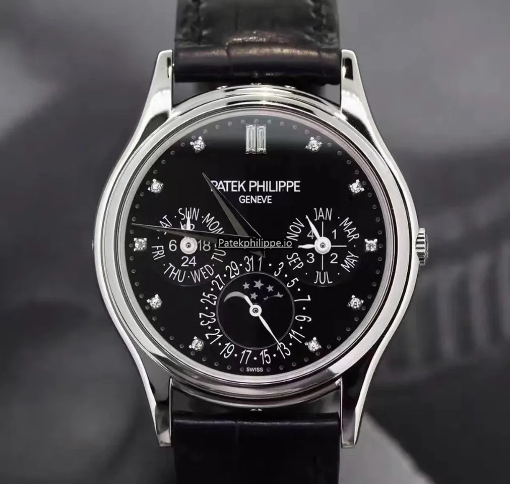 Patek Philippe Perpetual Calendar 5140p-013 37.2MM Platinum Case Automatic