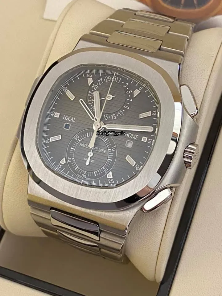 Alternative view of Patek Philippe Nautilus 5990/1a 40.5MM Steel Case Automatic