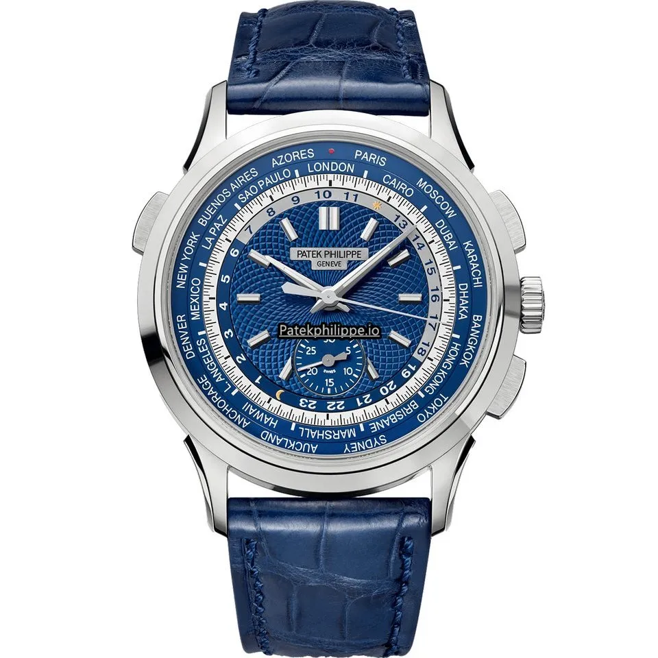 Patek Philippe Complications Chronograph 5930g-001 39.5MM White Gold Case Automatic Movement