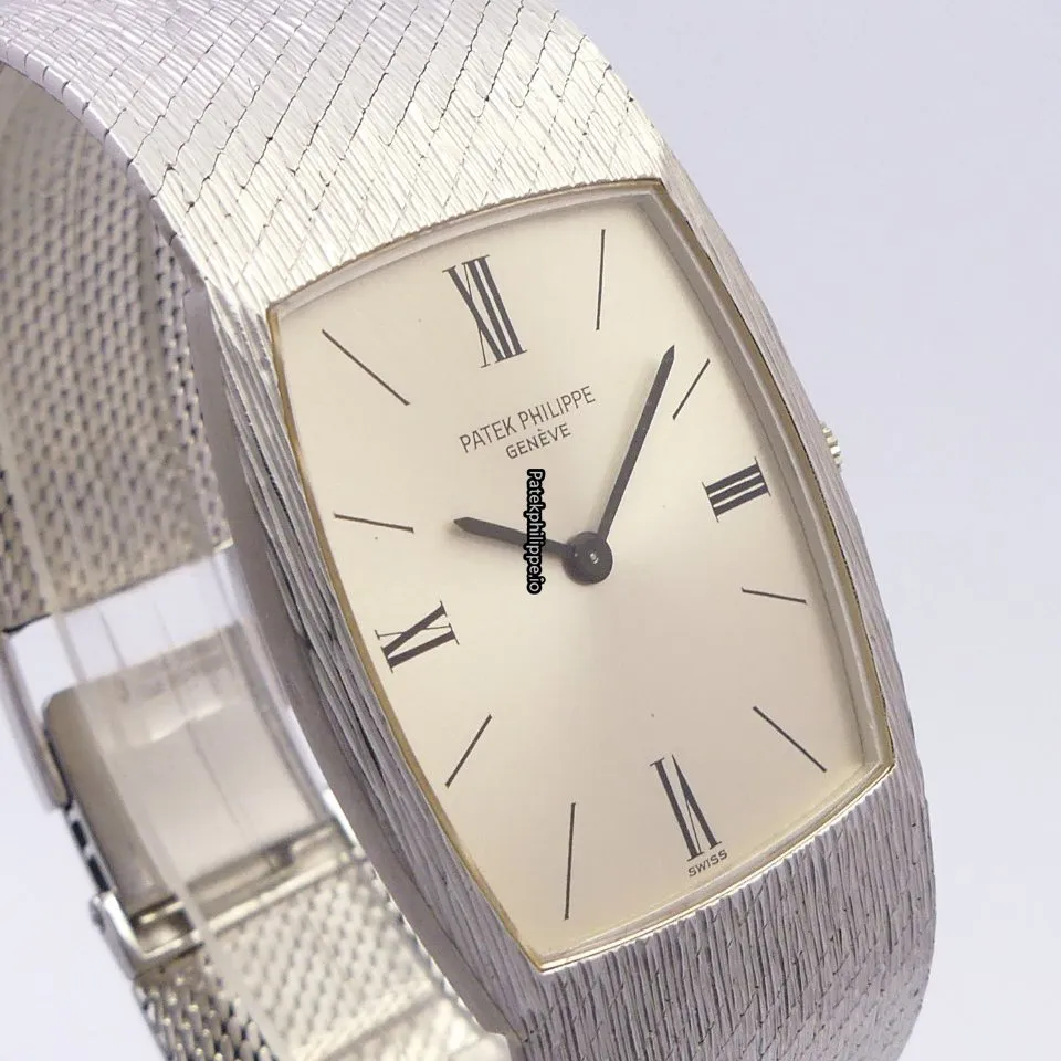 Alternative view of Patek Philippe Vintage Mar-21 26x29MM White Gold Case Manual Winding