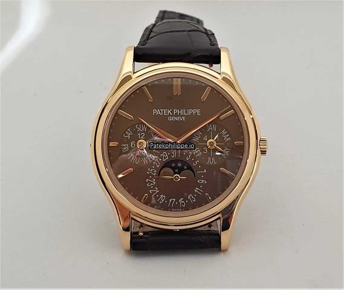 Patek Philippe Perpetual Calendar 5140r-001 Rose Gold Case Automatic