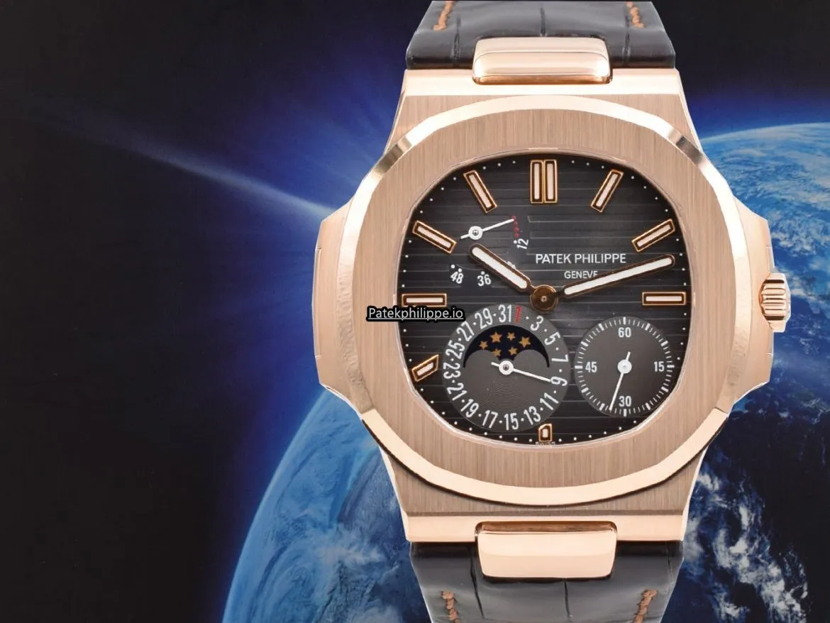 Patek Philippe Nautilus 5712r-001 Rose Gold Case Automatic