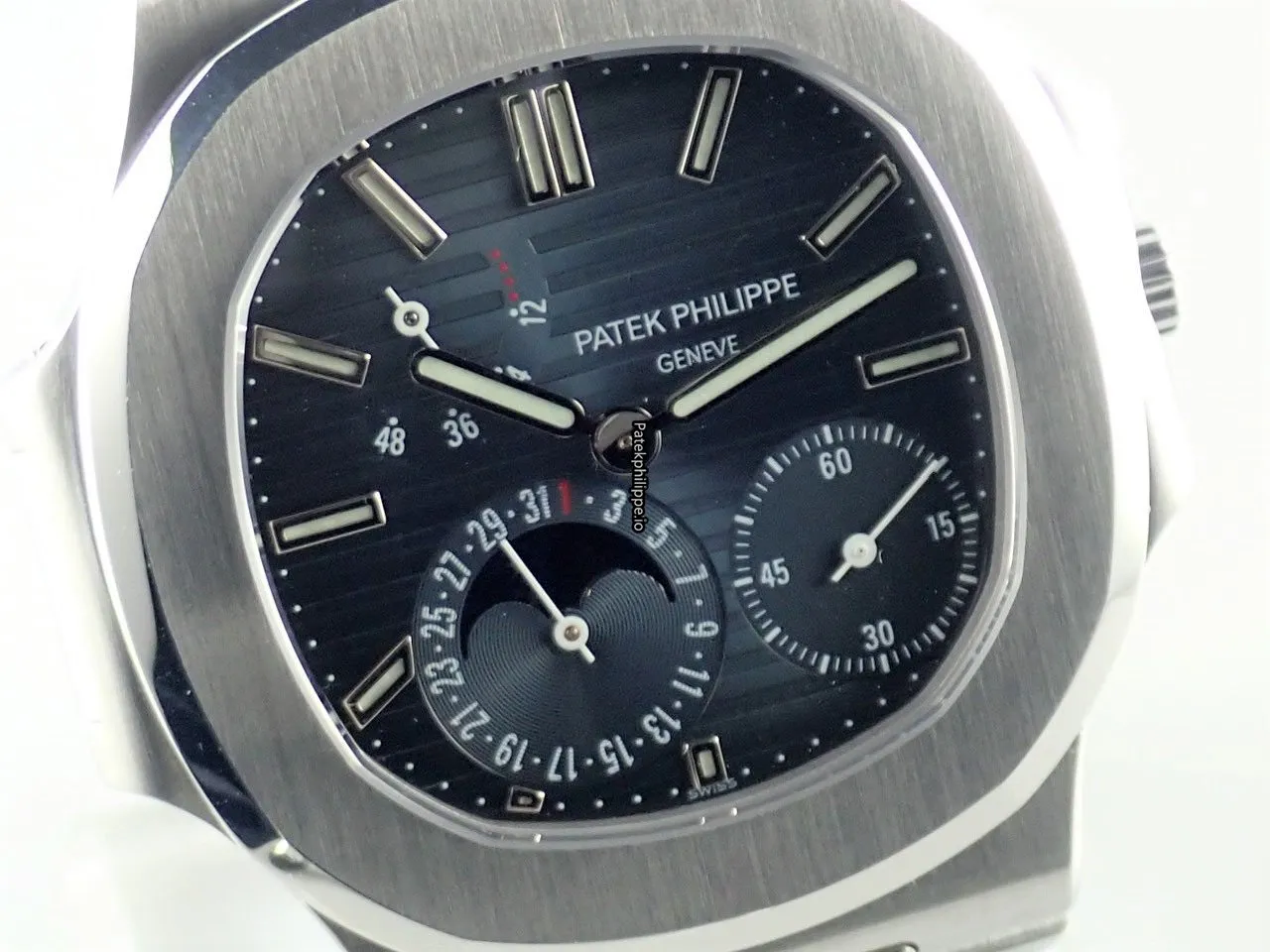 Alternative view of Patek Philippe Nautilus 3712/1a-001 37x43MM Steel Case Automatic