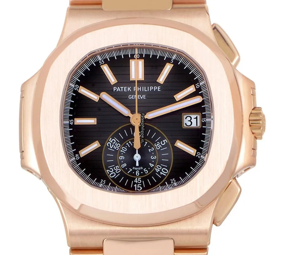 Patek Philippe Nautilus 5980/1r-001 40,5MM Rose Gold Case Automatic