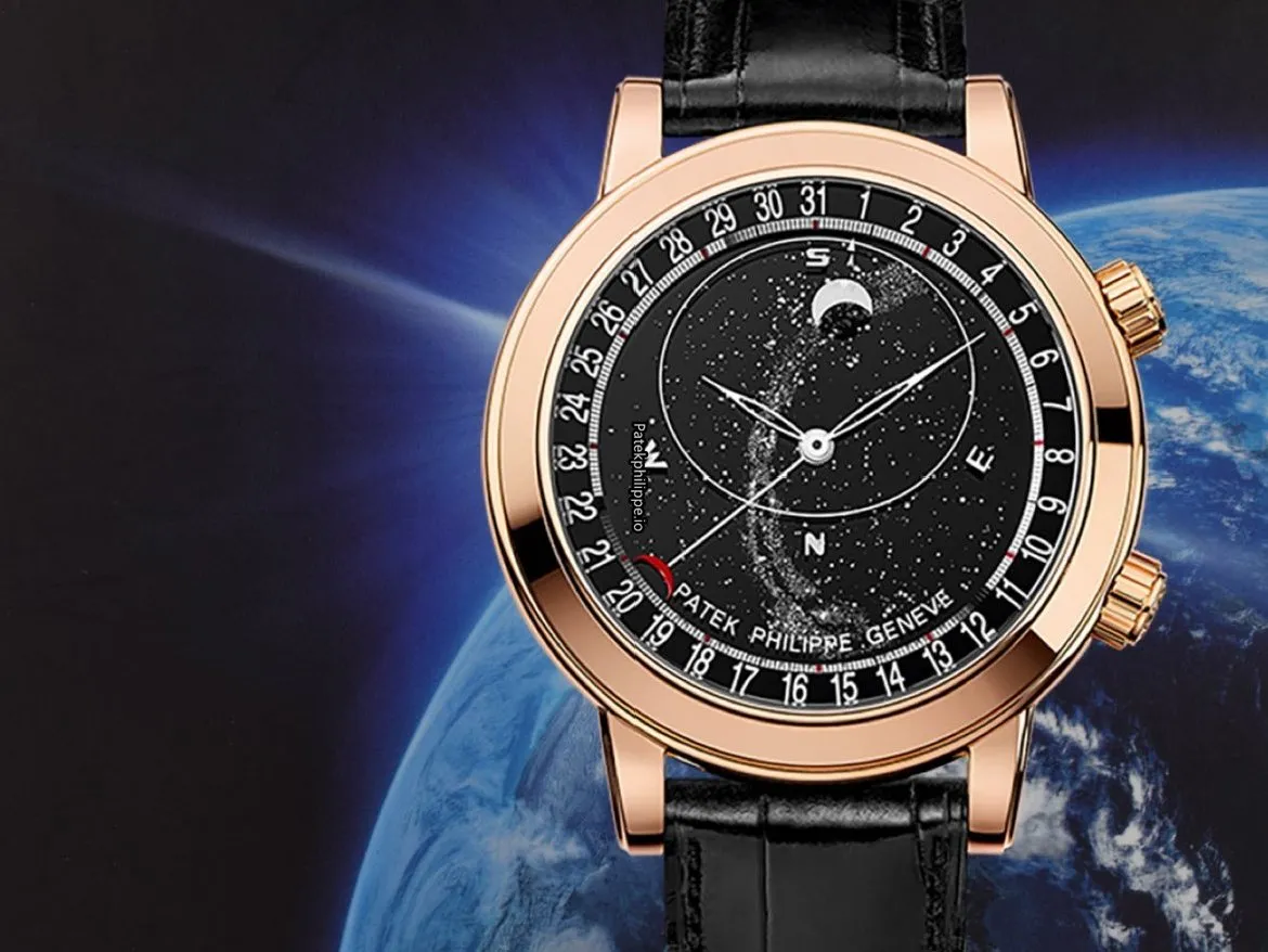 Patek Philippe Celestial 6102r-001 Rose Gold Case Automatic