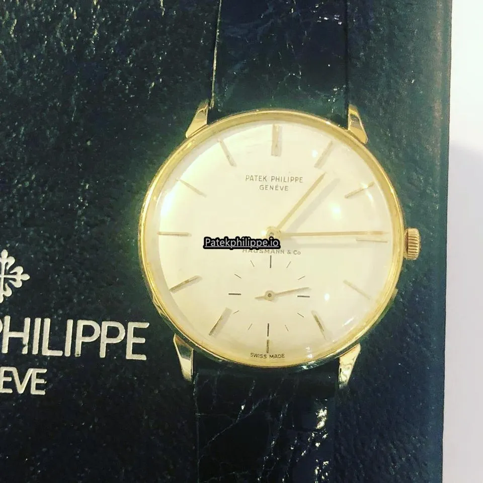 Patek Philippe Calatrava 3420 Yellow Gold Case Manual Winding