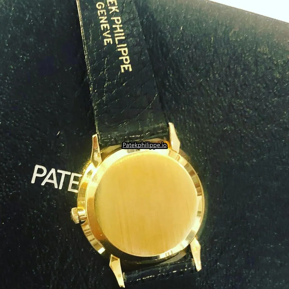 Alternative view of Patek Philippe Calatrava 3420 Yellow Gold Case Manual Winding