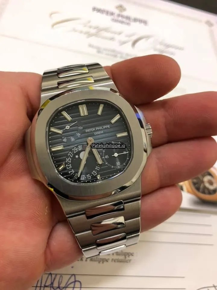 Alternative view of Patek Philippe Nautilus 5712 40x38MM Steel Case Automatic