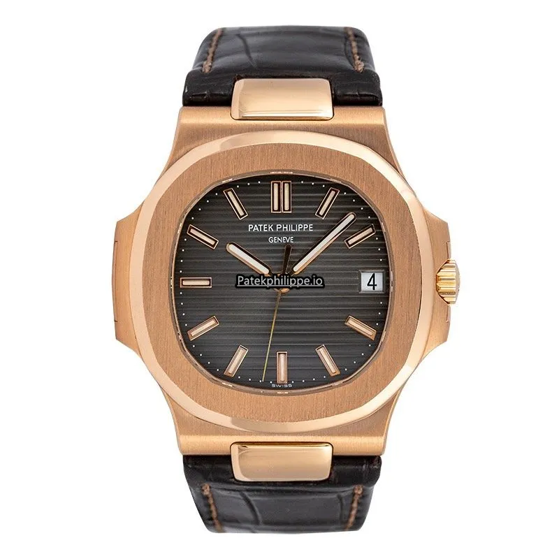 Alternative view of Patek Philippe Nautilus 5711r 40MM Rose Gold Case Automatic
