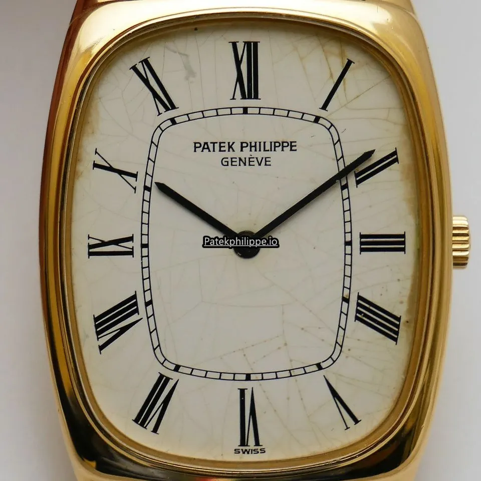 Alternative view of Patek Philippe Golden Ellipse 3667 26MM Yellow Gold Case Manual Winding