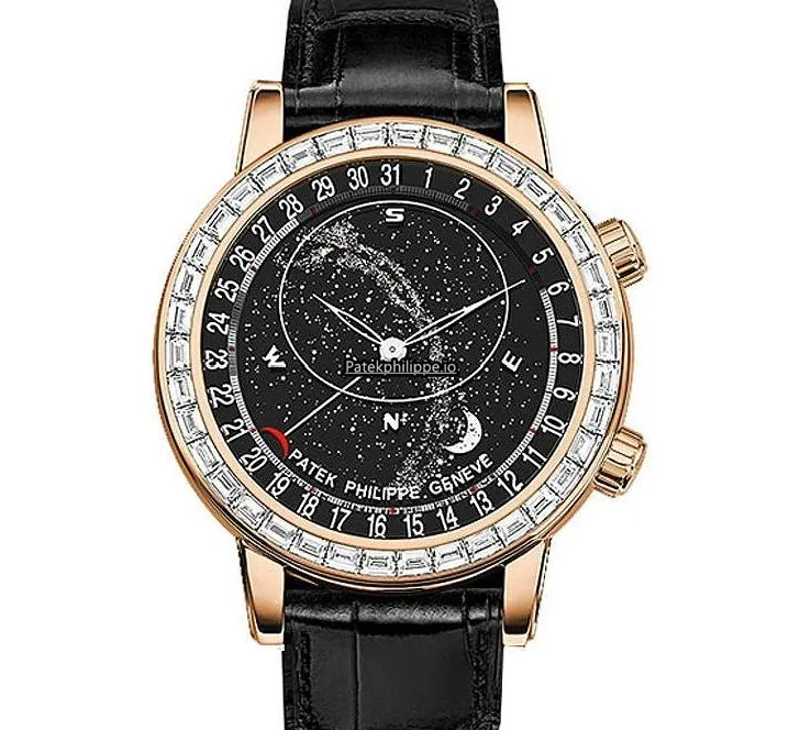 Patek Philippe Celestial 6104r-001 44MM Rose Gold Case Automatic