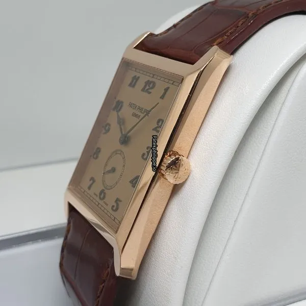 Alternative view of Patek Philippe Gondolo 5109r 30MM Red Gold Case Manual Winding