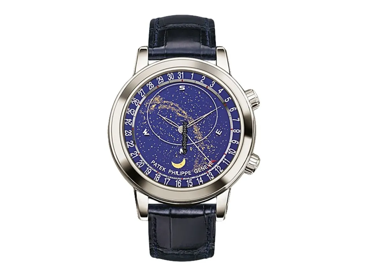 Alternative view of Patek Philippe Celestial 6102p-001 Platinum Case Automatic
