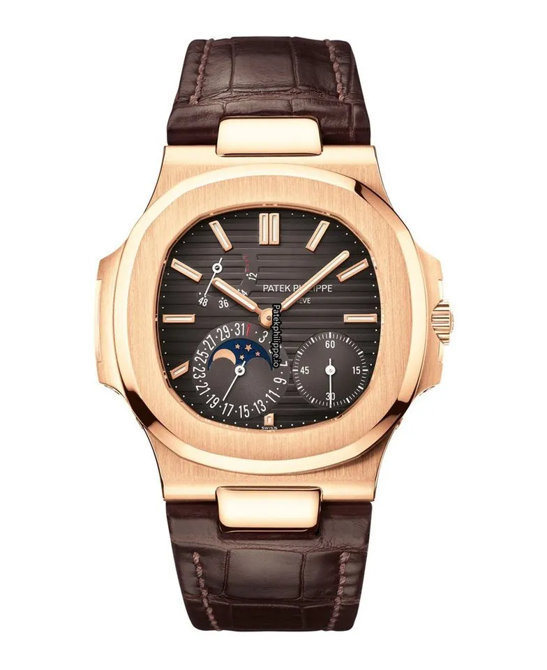 Alternative view of Patek Philippe Nautilus 5712r-001 40MM Rose Gold Case Automatic