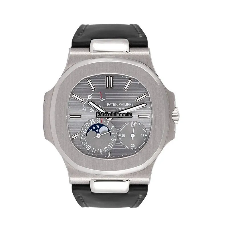 Alternative view of Patek Philippe Nautilus 5712g 40MM White Gold Case Automatic