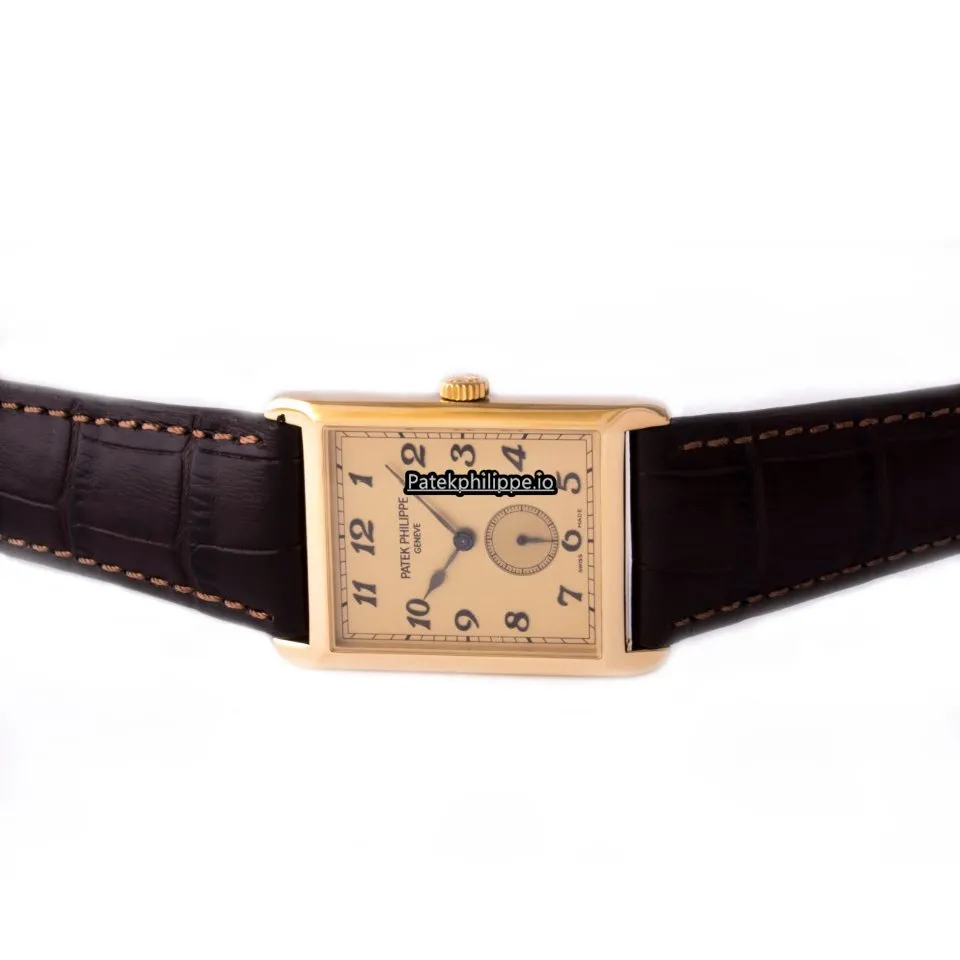 Alternative view of Patek Philippe Gondolo 5109j-010 30MM Yellow Gold Case Manual Winding