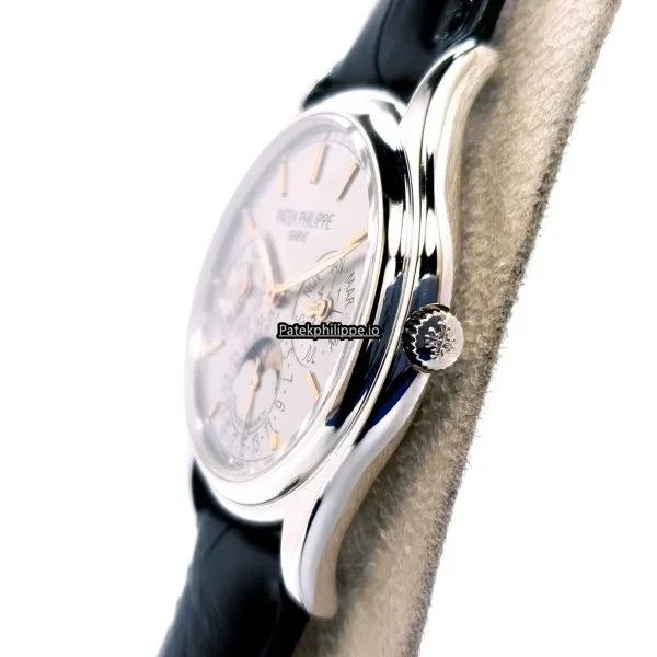 Alternative view of Patek Philippe Perpetual Calendar 5550p-001 37MM Platinum Case Automatic