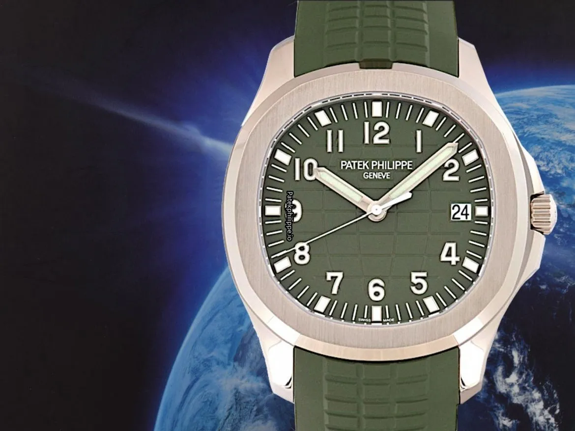Patek Philippe Aquanaut 5168g-010 42.2MM White Gold Case Automatic