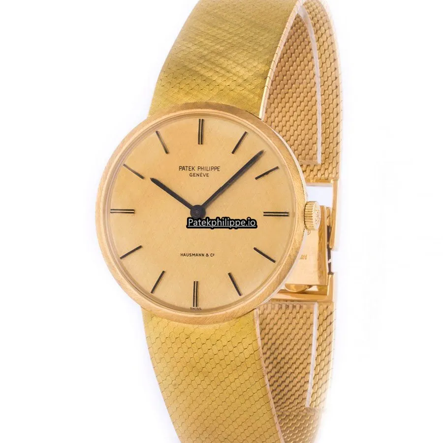 Patek Philippe Calatrava May-68 33MM Yellow Gold Case Manual Winding