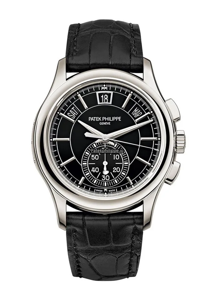 Alternative view of Patek Philippe Annual Calendar 5905p-010 42MM Platinum Case Automatic
