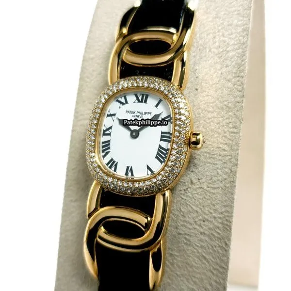 Patek Philippe Golden Ellipse 4831j 22.5MM Yellow Gold Case Quartz