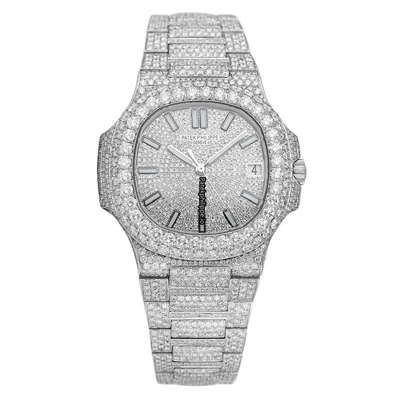 Alternative view of Patek Philippe Nautilus 5711g 40MM White Gold Case Automatic