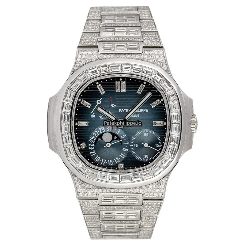 Alternative view of Patek Philippe Nautilus 5712g 40MM White Gold Case Automatic
