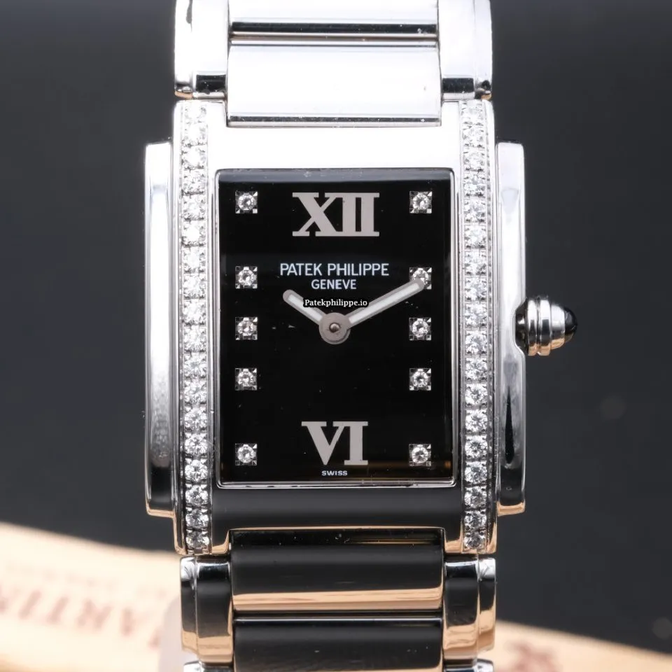 Patek Philippe Twenty-4 4910/10a-001 25x30MM Steel Case Quartz
