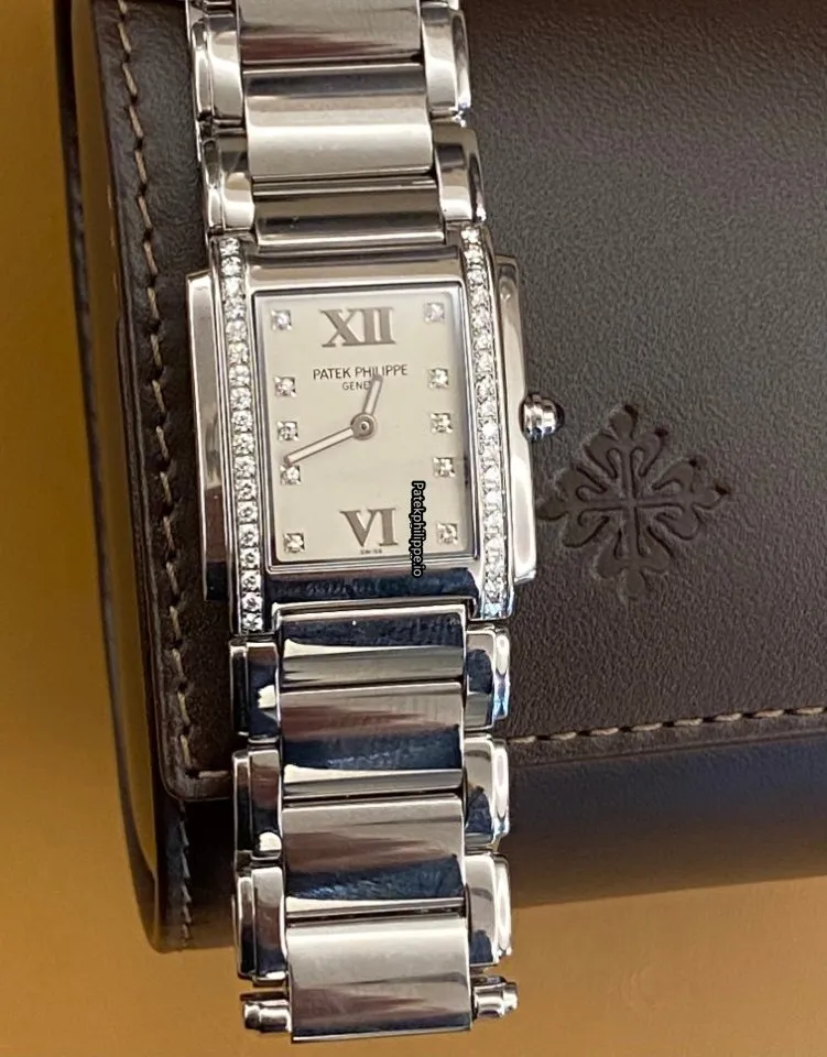 Patek Philippe Twenty-4 4910/10a-011 25x30MM Steel Case Quartz