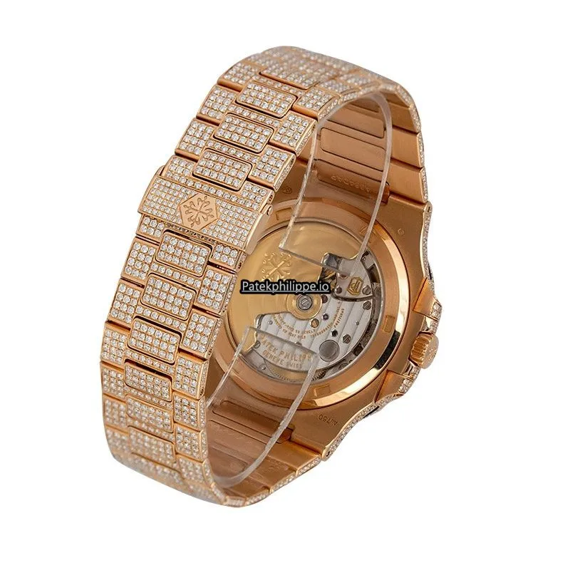 Alternative view of Patek Philippe Nautilus 5711/1r 40MM Rose Gold Case Automatic