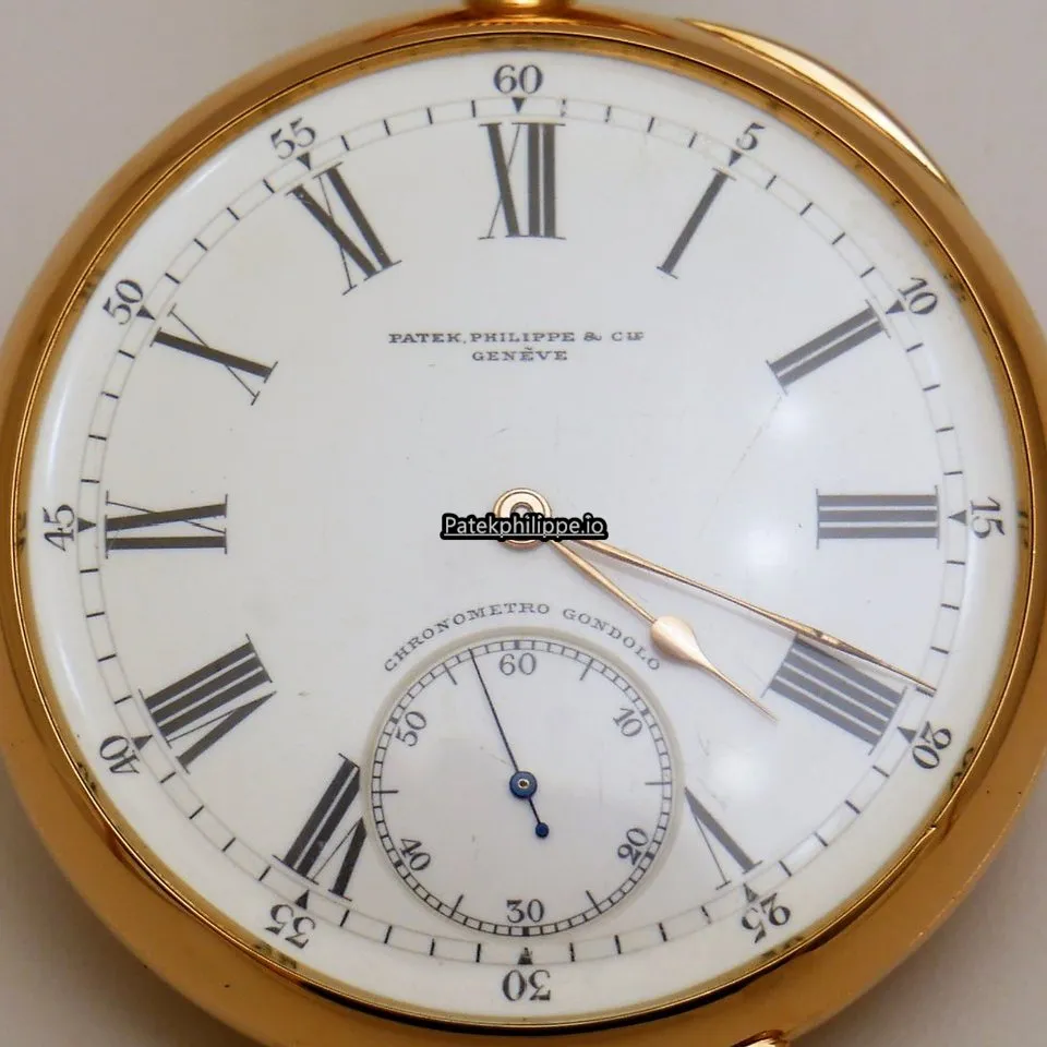 Alternative view of Patek Philippe Gondolo 56MM Yellow Gold Case Manual Winding