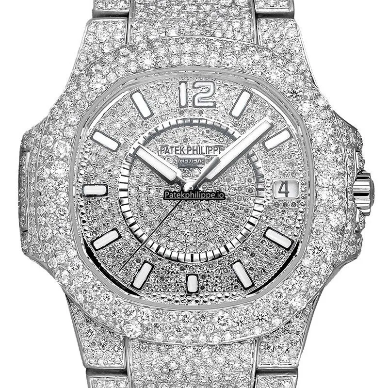 Patek Philippe Nautilus 7011/1g-001 35MM White Gold Case Quartz