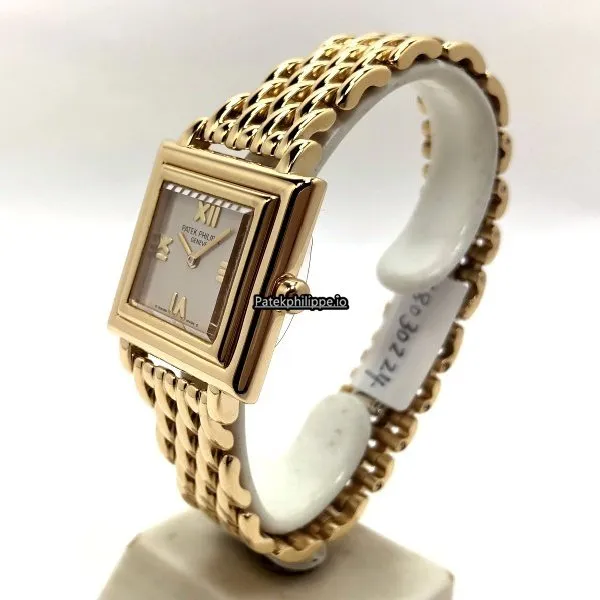 Alternative view of Patek Philippe Gondolo 25MM Yellow Gold Case Quartz