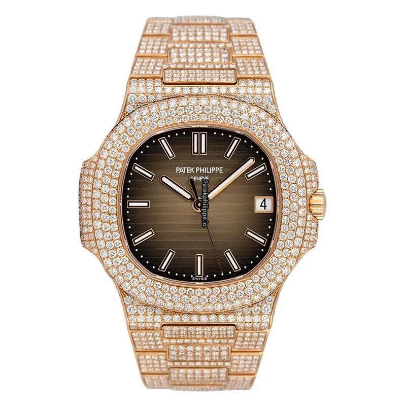 Alternative view of Patek Philippe Nautilus 5711/1r 40MM Rose Gold Case Automatic
