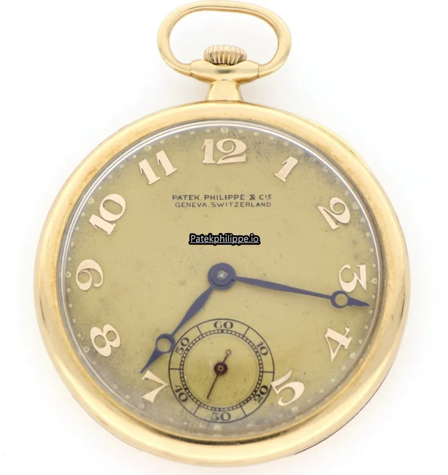 Alternative view of Patek Philippe Vintage 45MM Yellow Gold Case Manual Winding