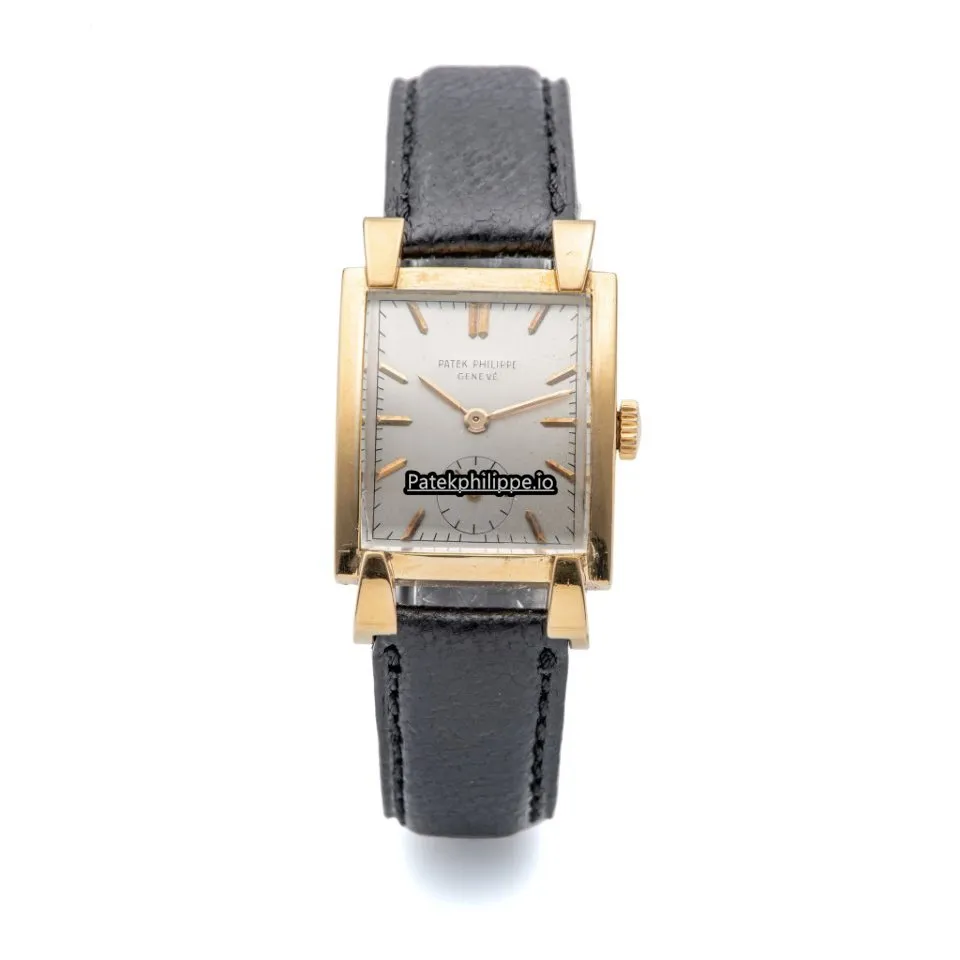 Patek Philippe Yellow Gold Case Manual Winding